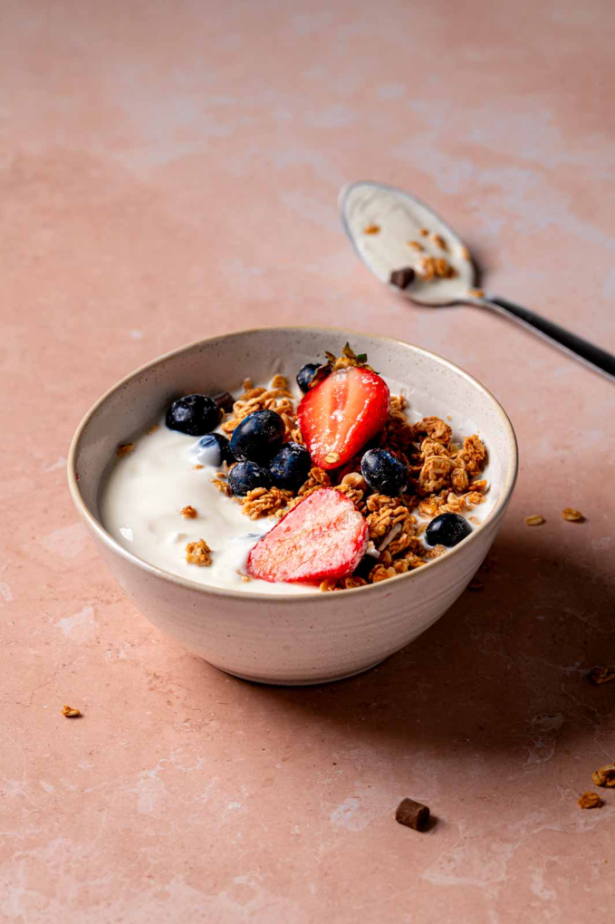 Greek Yoghurt, Granola and Summer Berries