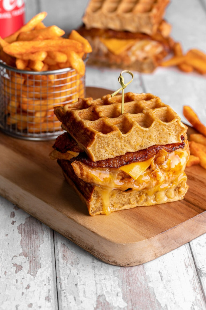 Waffle Burger