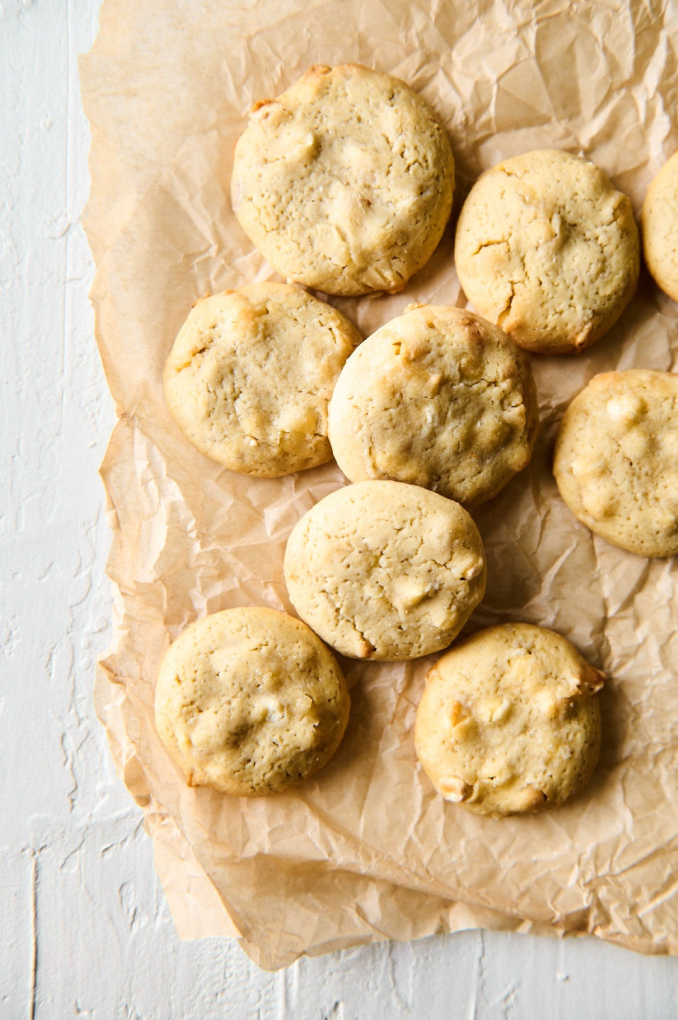 White Chocolate Chip Cookies